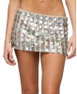 Diane Iridescent Disc Mini Skort by EDIKTED