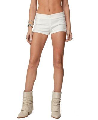 Dinah Denim Micro Shorts by EDIKTED