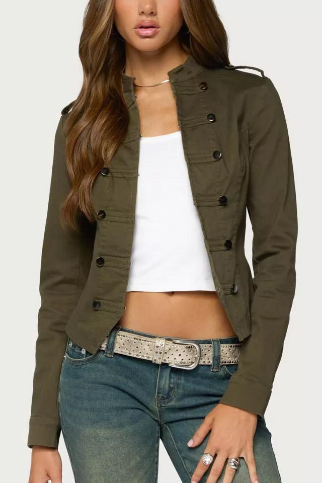 Edikted Aminda Napoleon Jacket by EDIKTED