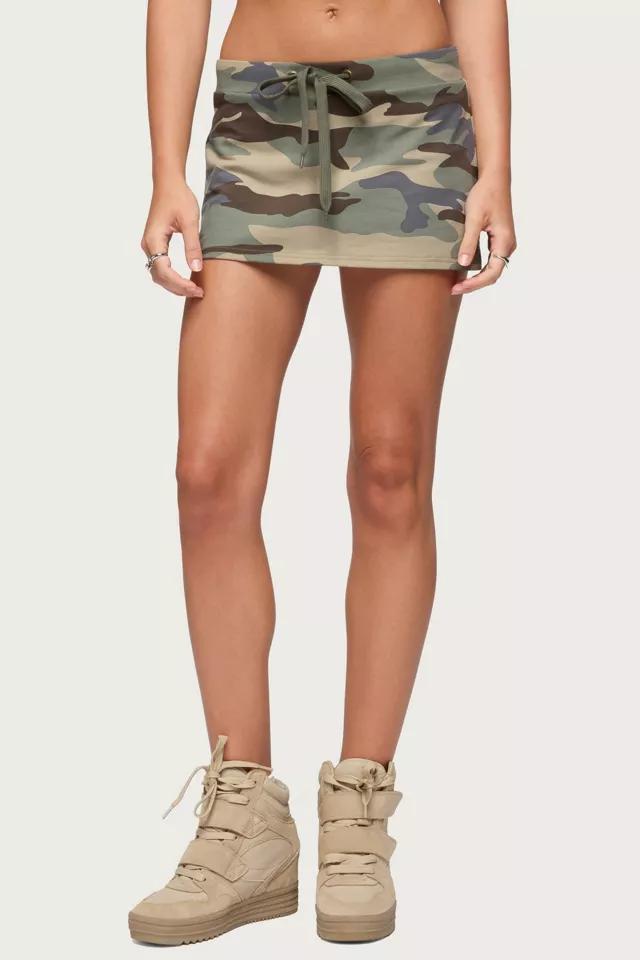 Edikted Bayside Slitted Mini Skort by EDIKTED