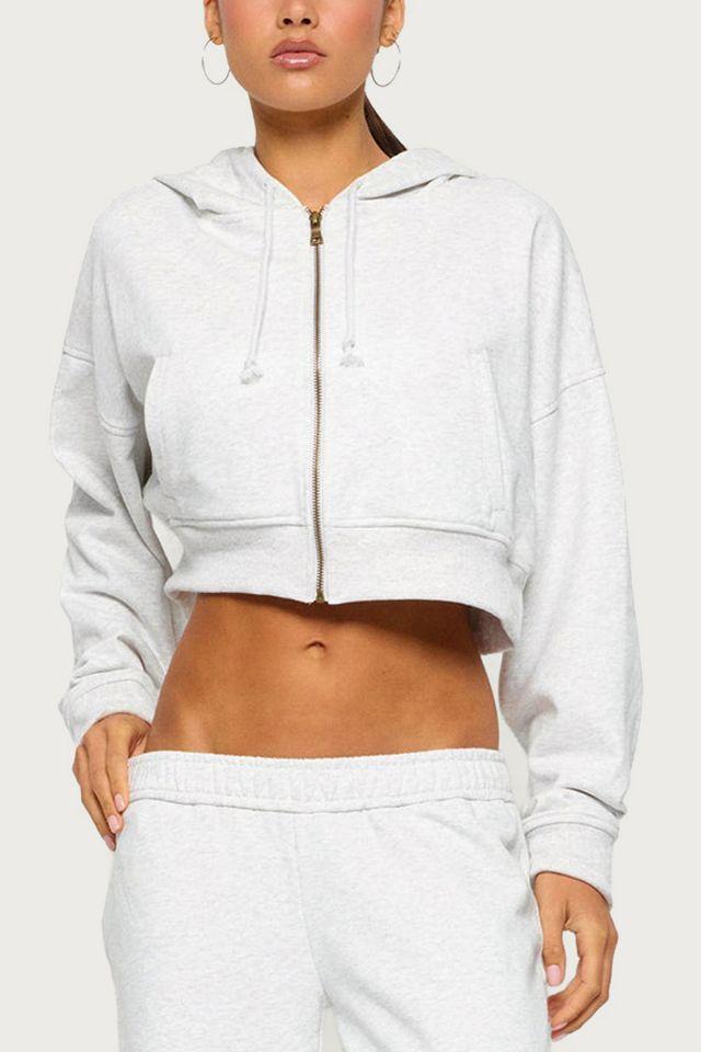 Edikted Byrdi Zip Up Hoodie by EDIKTED