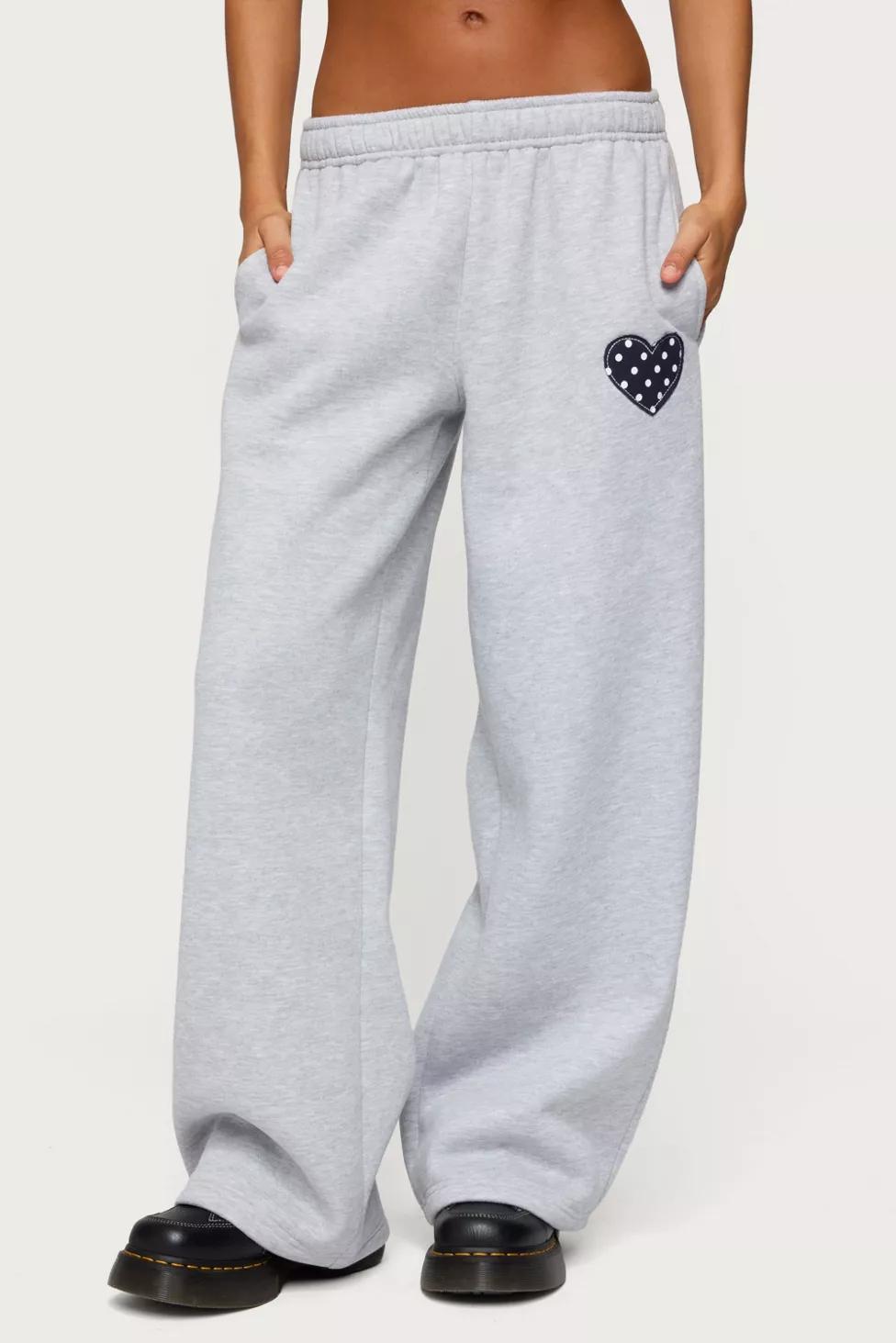 Edikted I Heart London Sweatpants by EDIKTED
