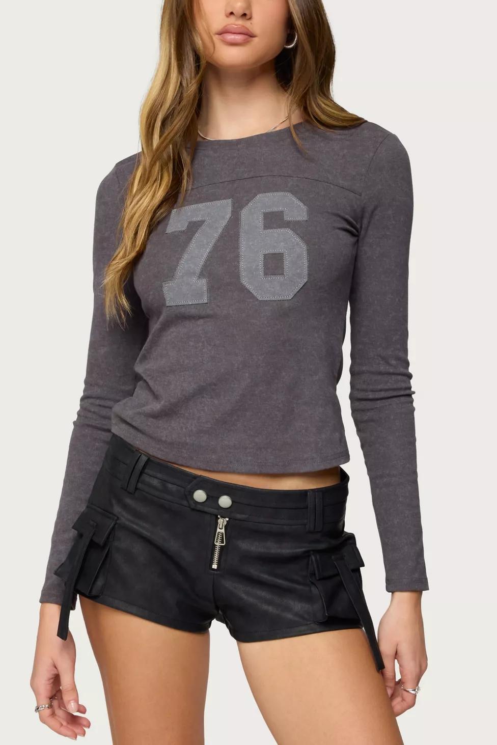 Edikted Kaisley 76 Long Sleeve T Shirt by EDIKTED