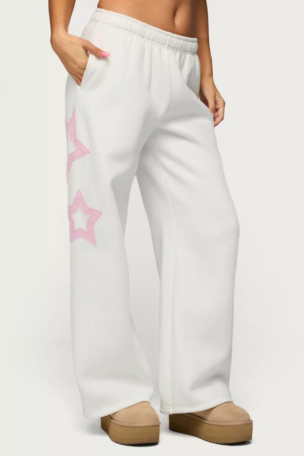 Edikted Starly Straight Leg Sweatpants by EDIKTED