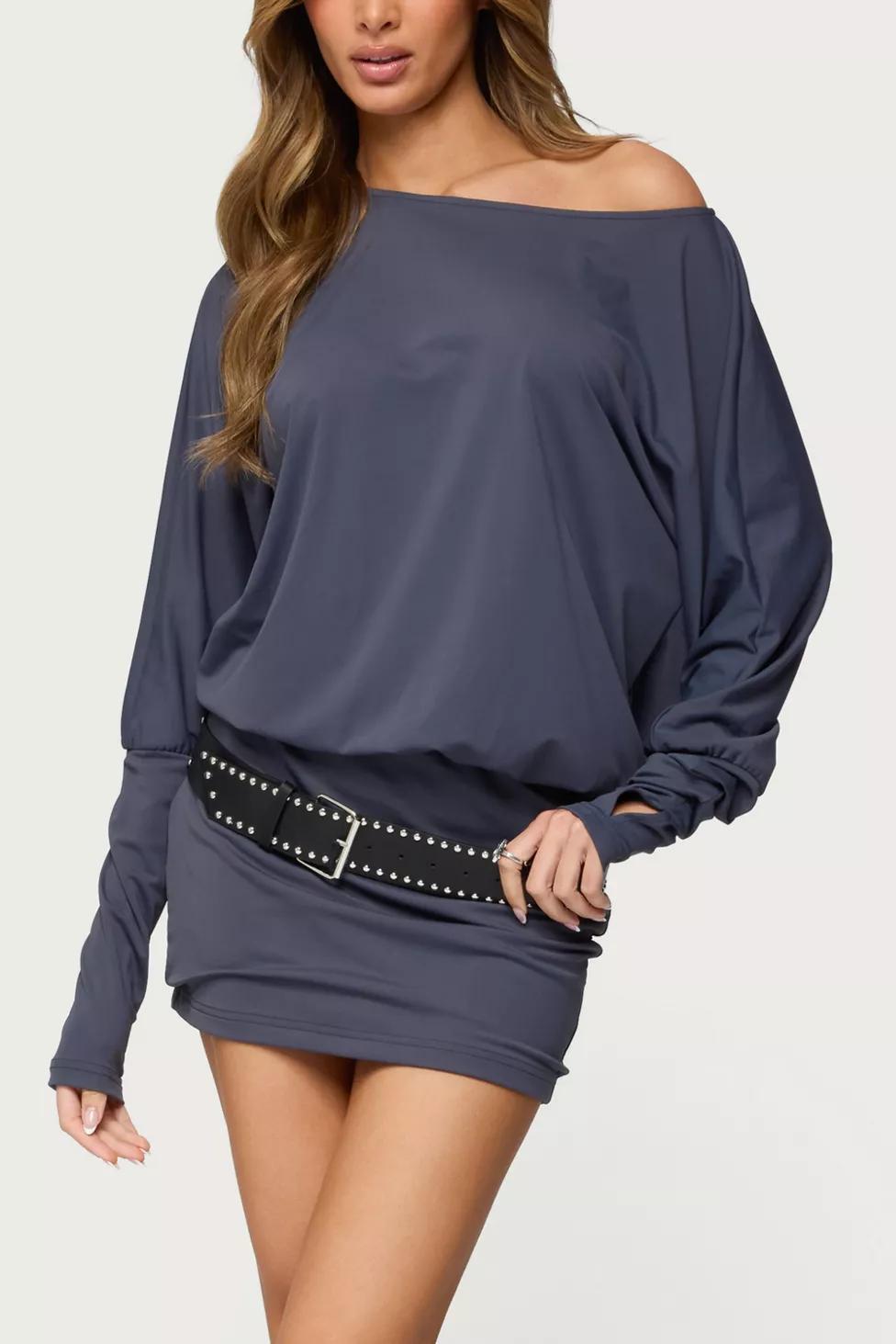 Edikted Venice Open Back Mini Dress by EDIKTED