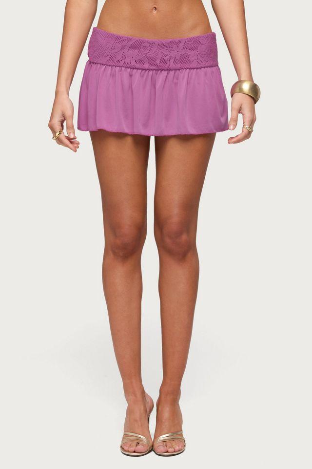 Edikted Vessa Lacey Mini Skort by EDIKTED