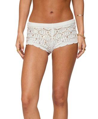 Elisa Open Knit Shorts by EDIKTED