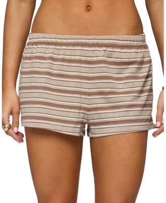Glennon Striped Shorts by EDIKTED