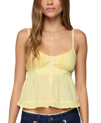 Halsey Ruffle Tank Top by EDIKTED Halsey Ruffle Tank Top by EDIKTED