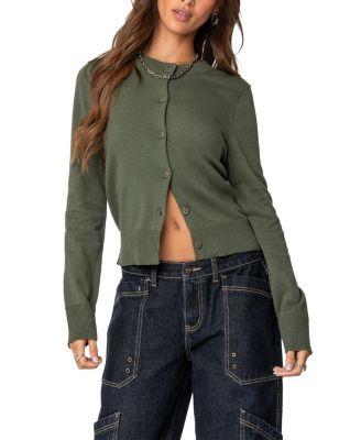 Hollie Button Up Cardigan by EDIKTED