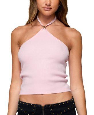 Hollis Knit Halter Top by EDIKTED