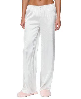 Izabella Satin Effect Pants by EDIKTED