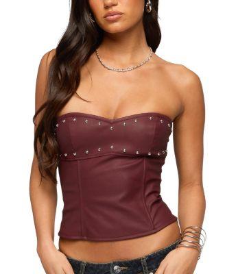 Izara Studded Corset by EDIKTED