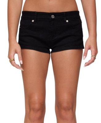 Jagger Low Rise Denim Shorts by EDIKTED