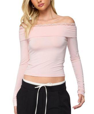 Janus Lacey Fold Over Top by EDIKTED