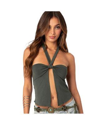 Julia split front top by EDIKTED