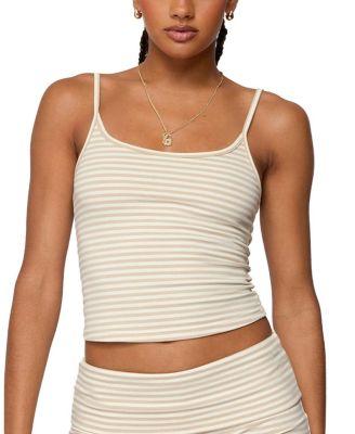 Kodi Striped Tank Top by EDIKTED