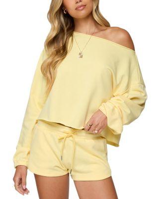 Kordelia Off Shoulder Sweatshirt by EDIKTED
