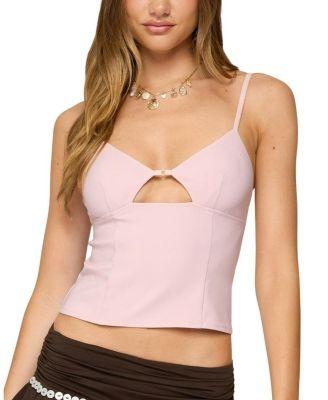Liana Cut Out Tank Top by EDIKTED