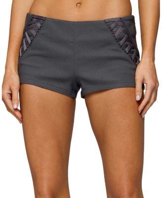 Lirah Laced Up Micro Shorts by EDIKTED