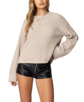 Marleen Oversized Knit Sweater by EDIKTED