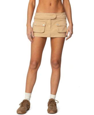 Mavis Cargo Mini Skort by EDIKTED