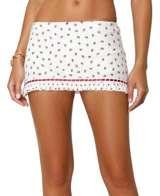 Mica Floral Mini Skort by EDIKTED