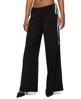 Mikah Dotted Ribbon Wide Leg Pants by EDIKTED