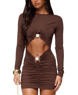 Nia Cutout Pendant Mini Dress by EDIKTED