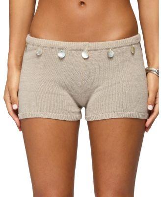 Nicca Iridescent Knit Shorts by EDIKTED