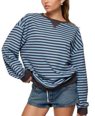 Onda Striped Sweatshirt by EDIKTED