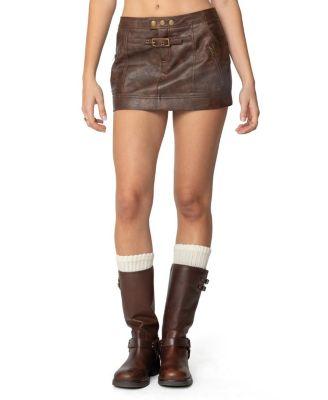 Pax Mini Skirt by EDIKTED
