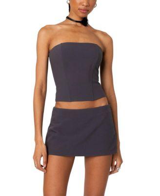 Piper Strapless Corset by EDIKTED