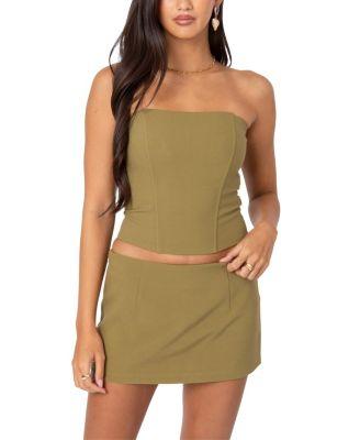 Piper Strapless Corset by EDIKTED