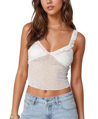 Posey Sheer Tank Top by EDIKTED