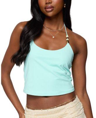 Radley Bead Halter Top by EDIKTED