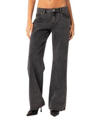 Raelynn Washed Low Rise Jeans by EDIKTED