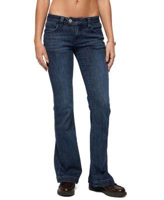 Roccio Low Rise Bootcut Jeans by EDIKTED
