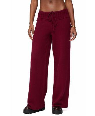 Russell Straight Leg Knit Pants by EDIKTED