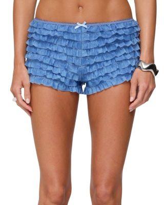 Shailee Ruffled Shorts by EDIKTED