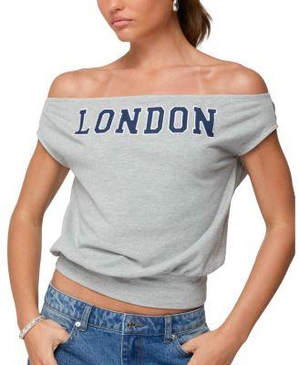 So London Off Shoulder Top by EDIKTED