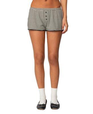 Suzy Striped Shorts by EDIKTED