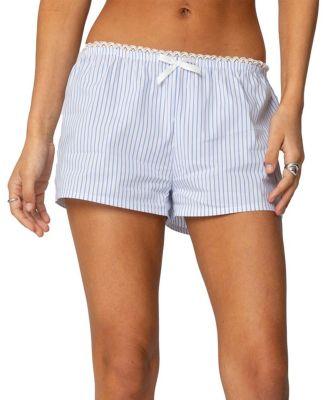 Taryn Striped Shorts by EDIKTED