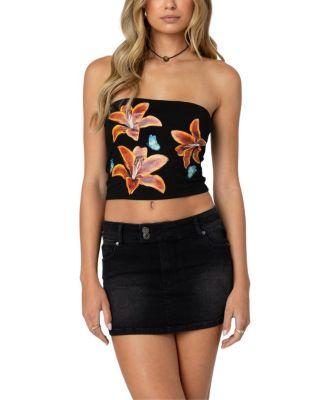 Tigerlily Tube Top by EDIKTED
