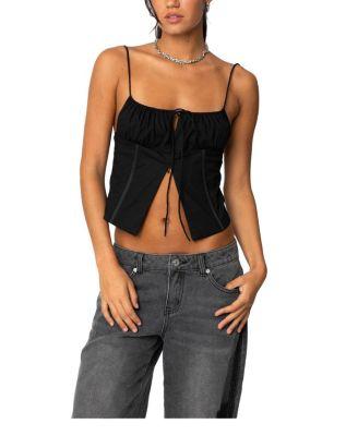 Trinitie Poplin Corset by EDIKTED