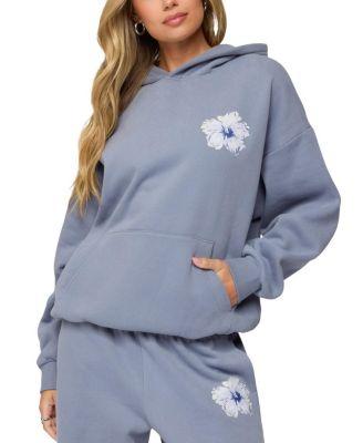 Tropical Bloom Hoodie by EDIKTED