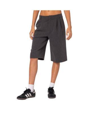 Women's Aelia Bermuda Trouser Shorts by EDIKTED