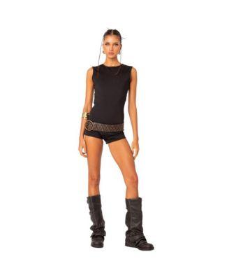 Women's Brynley Open Back Romper by EDIKTED