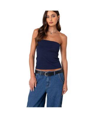 Women's Built In Bra Tube Top by EDIKTED