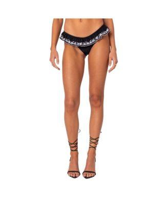 Women's Frilly Bikini Bottom by EDIKTED